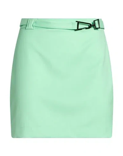 Patrizia Pepe Woman Mini Skirt Light Green Size 10 Polyester, Viscose, Elastane