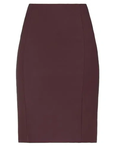 Patrizia Pepe Midi Skirts In Purple