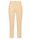 Patrizia Pepe Woman Pants Beige Size 10 Polyester, Elastane
