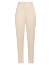 Patrizia Pepe Woman Jeans Beige Size 30 Cotton In Beige