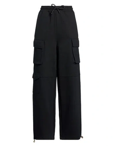 Patrizia Pepe Woman Pants Black Size 1 Polyester, Cotton