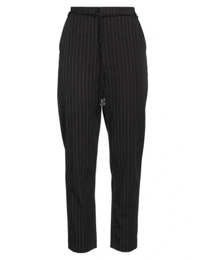 Patrizia Pepe Woman Pants Black Size 10 Polyester, Viscose, Elastane