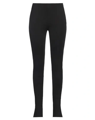 Patrizia Pepe Woman Pants Black Size 10 Viscose, Polyamide, Elastane