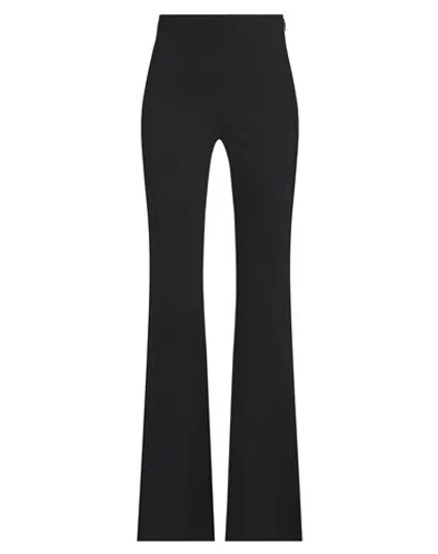 Patrizia Pepe Woman Pants Black Size 2 Cotton, Polyester, Elastane In Black