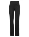 Patrizia Pepe Woman Pants Black Size 2 Polyester, Elastane In Black