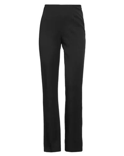 Patrizia Pepe Woman Pants Black Size 2 Polyester, Elastane