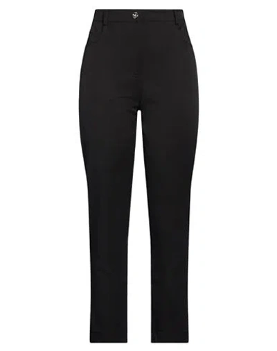 Patrizia Pepe Woman Pants Black Size 2 Polyester, Elastane