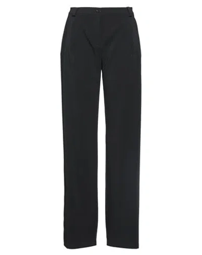 Patrizia Pepe Woman Pants Black Size 2 Polyester, Elastane