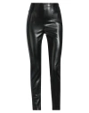 Patrizia Pepe Woman Pants Black Size 2 Polyurethane In Black
