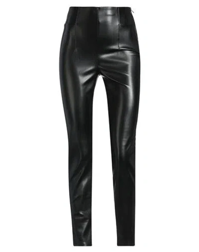 Patrizia Pepe Woman Pants Black Size 2 Polyurethane