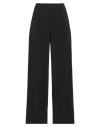 Patrizia Pepe Woman Pants Black Size 4 Polyester, Elastane