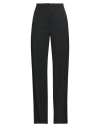Patrizia Pepe Woman Pants Black Size 4 Polyester, Virgin Wool, Elastane