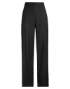Patrizia Pepe Woman Pants Black Size 4 Polyester, Viscose, Elastane In Black