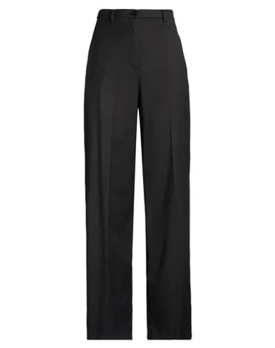 Patrizia Pepe Woman Pants Black Size 4 Polyester, Viscose, Elastane