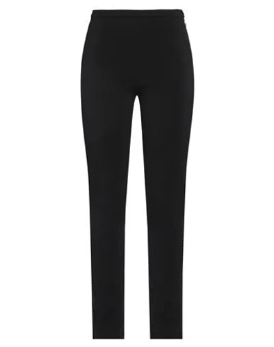 Patrizia Pepe Woman Pants Black Size 6 Polyester, Elastane In Black