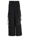Patrizia Pepe Woman Pants Black Size 6 Polyester, Elastane In Black