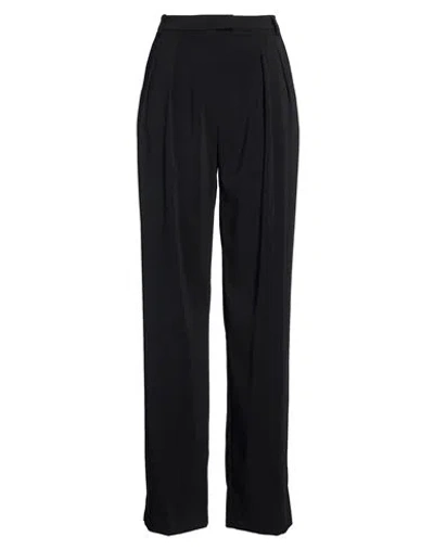 Patrizia Pepe Woman Pants Black Size 6 Polyester, Elastane
