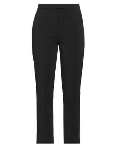 Patrizia Pepe Woman Pants Black Size 6 Polyester, Elastane In Black