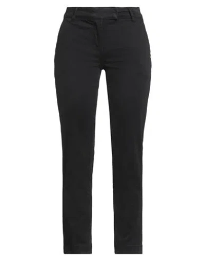 Patrizia Pepe Woman Pants Black Size 8 Cotton, Elastane