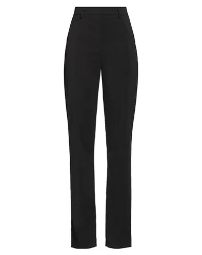 Patrizia Pepe Woman Pants Black Size 10 Polyester, Elastane
