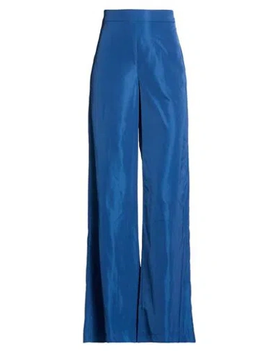 Patrizia Pepe Woman Pants Blue Size 10 Polyester