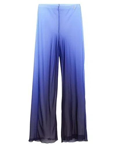 Patrizia Pepe Woman Pants Blue Size 8 Polyester