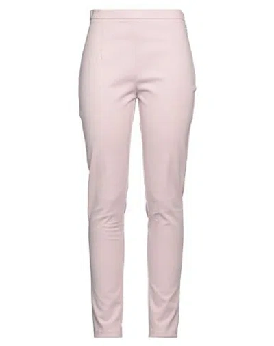 Patrizia Pepe Woman Pants Blush Size 10 Cotton, Polyamide, Elastane In Pink