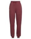 Patrizia Pepe Woman Pants Brick Size 2 Cotton, Polyester In Red