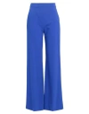 Patrizia Pepe Woman Pants Bright Blue Size 10 Polyester, Elastane
