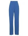Patrizia Pepe Woman Pants Bright Blue Size 4 Polyester, Elastane