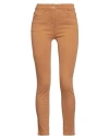 Patrizia Pepe Woman Pants Brown Size 32 Cotton, Polyester, Elastane