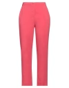 Patrizia Pepe Woman Pants Coral Size 10 Polyester, Elastane In Red
