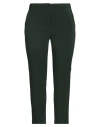 Patrizia Pepe Woman Pants Dark Green Size 10 Polyester, Elastane