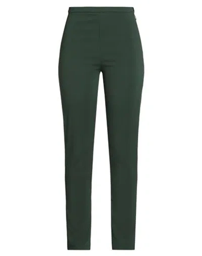 Patrizia Pepe Woman Pants Dark Green Size 6 Polyester, Elastane