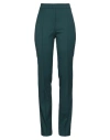Patrizia Pepe Woman Pants Deep Teal Size 10 Polyester, Virgin Wool, Elastane In Green