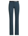 Patrizia Pepe Woman Pants Deep Teal Size 10 Viscose, Polyamide, Elastane, Polyester, Polyurethane Co In Blue