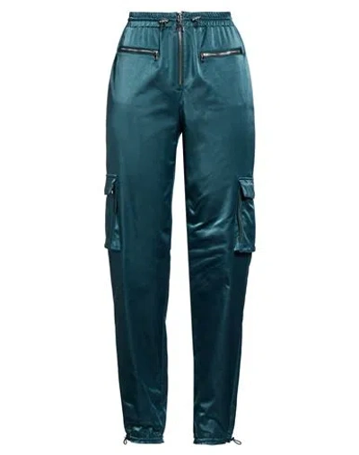 Patrizia Pepe Woman Pants Deep Teal Size 4 Polyamide In Green