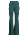 Patrizia Pepe Woman Pants Deep Teal Size 6 Cotton, Polyester, Elastane In Green