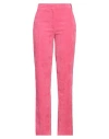 Patrizia Pepe Woman Pants Fuchsia Size 10 Polyester, Polyamide, Elastane In Pink