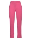 Patrizia Pepe Woman Pants Fuchsia Size 10 Polyester, Elastane In Pink