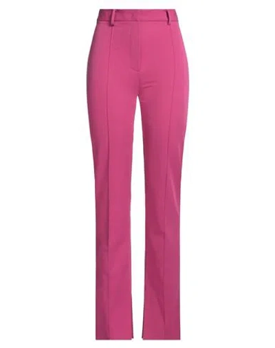 Patrizia Pepe Woman Pants Garnet Size 8 Polyester, Viscose, Elastane In Red