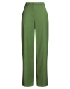 Patrizia Pepe Woman Pants Green Size 6 Polyester, Viscose, Elastane