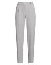 Patrizia Pepe Woman Pants Grey Size 8 Polyester, Viscose, Elastane In Gray