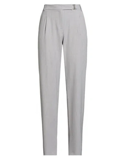 Patrizia Pepe Woman Pants Grey Size 8 Polyester, Viscose, Elastane In Gray