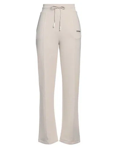 Patrizia Pepe Woman Pants Ivory Size 2 Organic Cotton, Polyamide, Elastane In White