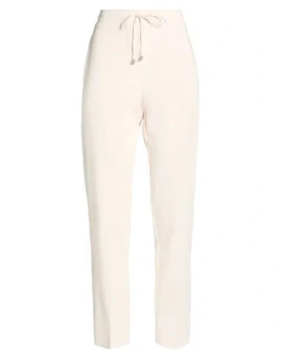 Patrizia Pepe Woman Pants Ivory Size 4 Polyester, Viscose, Elastane In White
