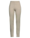 Patrizia Pepe Woman Pants Khaki Size 12 Cotton, Polyamide, Elastane In Beige