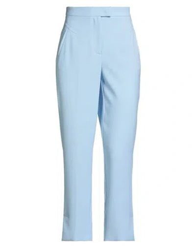 Patrizia Pepe Woman Pants Light Blue Size 6 Polyester, Elastane