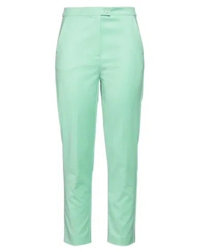 Patrizia Pepe Woman Pants Light Green Size 8 Polyester, Viscose, Elastane In Green