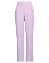 Patrizia Pepe Woman Pants Lilac Size 4 Polyester, Elastane In Purple